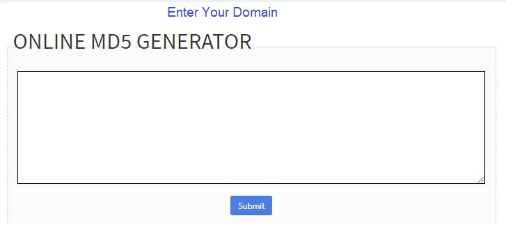 Best Free Online Md5 Generator | HOWAYS